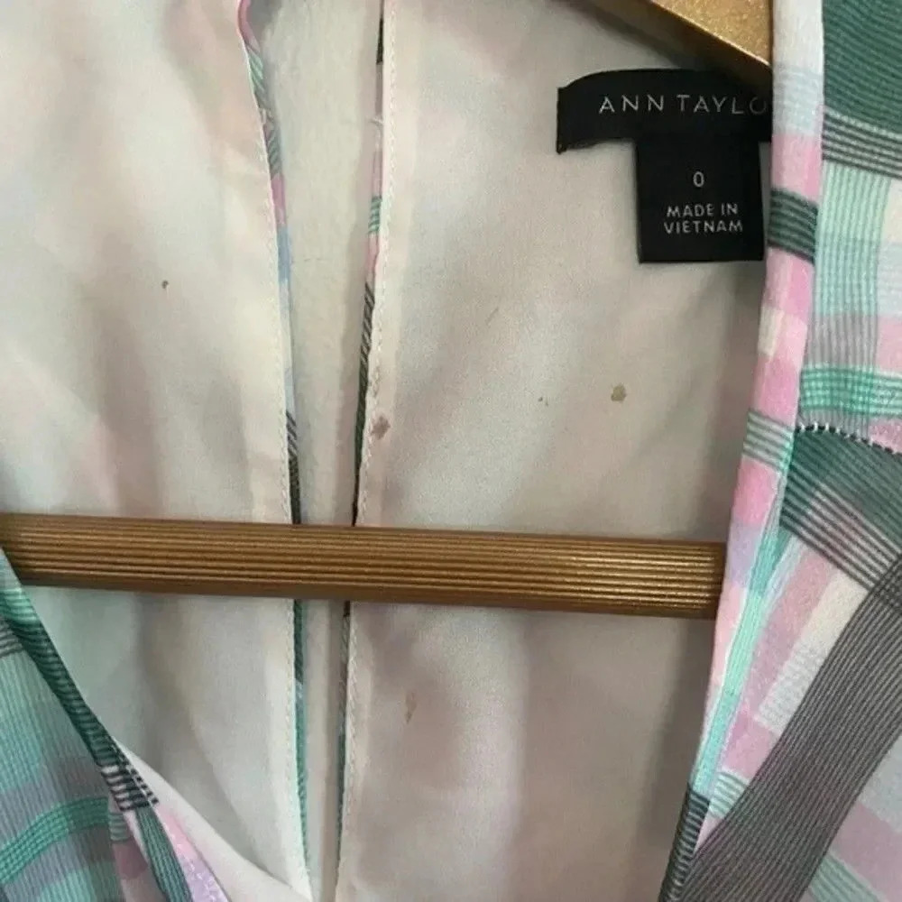 Ann Taylor Plaid Dress - Picture 10 of 13